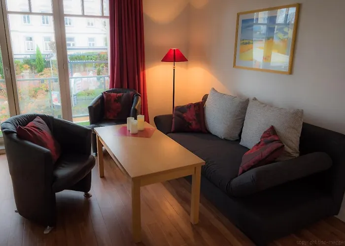 Апартаменты Appartementanlage Granitz 45 Гёрен